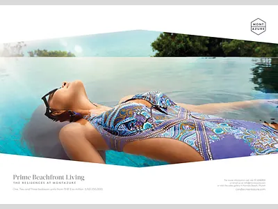 MontAzure Condos and Villas advertising design art direction brochure design graphic design infographic luxury page layout real estate