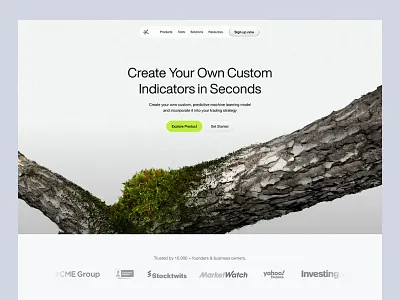 Trading Landing Page crypto crypto trading cryptocurrency design fintech product prop trading trading trading landing page trading ui ux design web web3