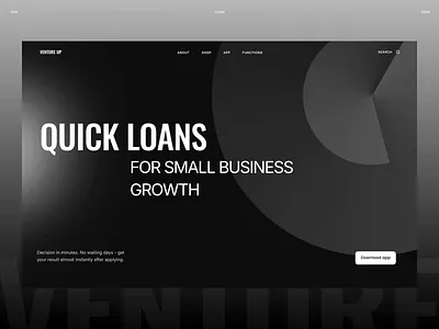 VentureUp - AI finance platform ai design animation dashboard design dashboard ui design data visualization finance dashboard fintech fintech design fitnech design graphic design home page design interface design landing page landing page design modern webside motion graphics saas saas design web design webdesign