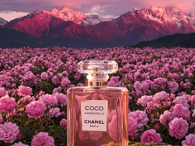 Cinematic perfume campaign — AI generated. advertisement ai image generation branding commercial photography design graphic design