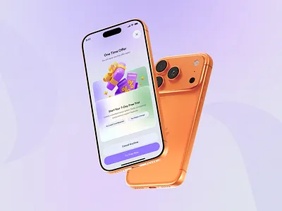Premium Trial Offer — Mobile App Paywall UI ✨ 3d assistant ai apps ai assistant androidui appdesign audio notes chatbot ui freetrial mobile mobile app mobileapp paywall premiumui saasdesign subscriptionui uidesign uiux voice app