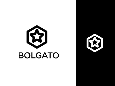 Bolgato branding design illustration logo logo design play poligone star ui vector