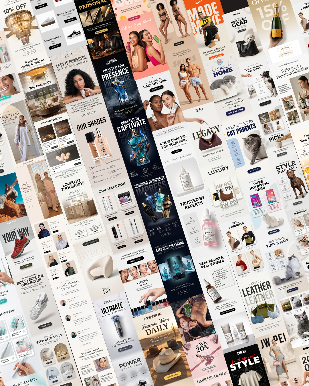 Example of Premium E Commerce Email Marketing Design