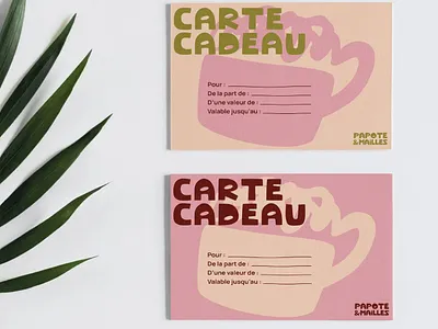 Carte Cadeau Identity brand branding business card design download identity illustration logo mockup mockups psd shopping bag template tote bag typography