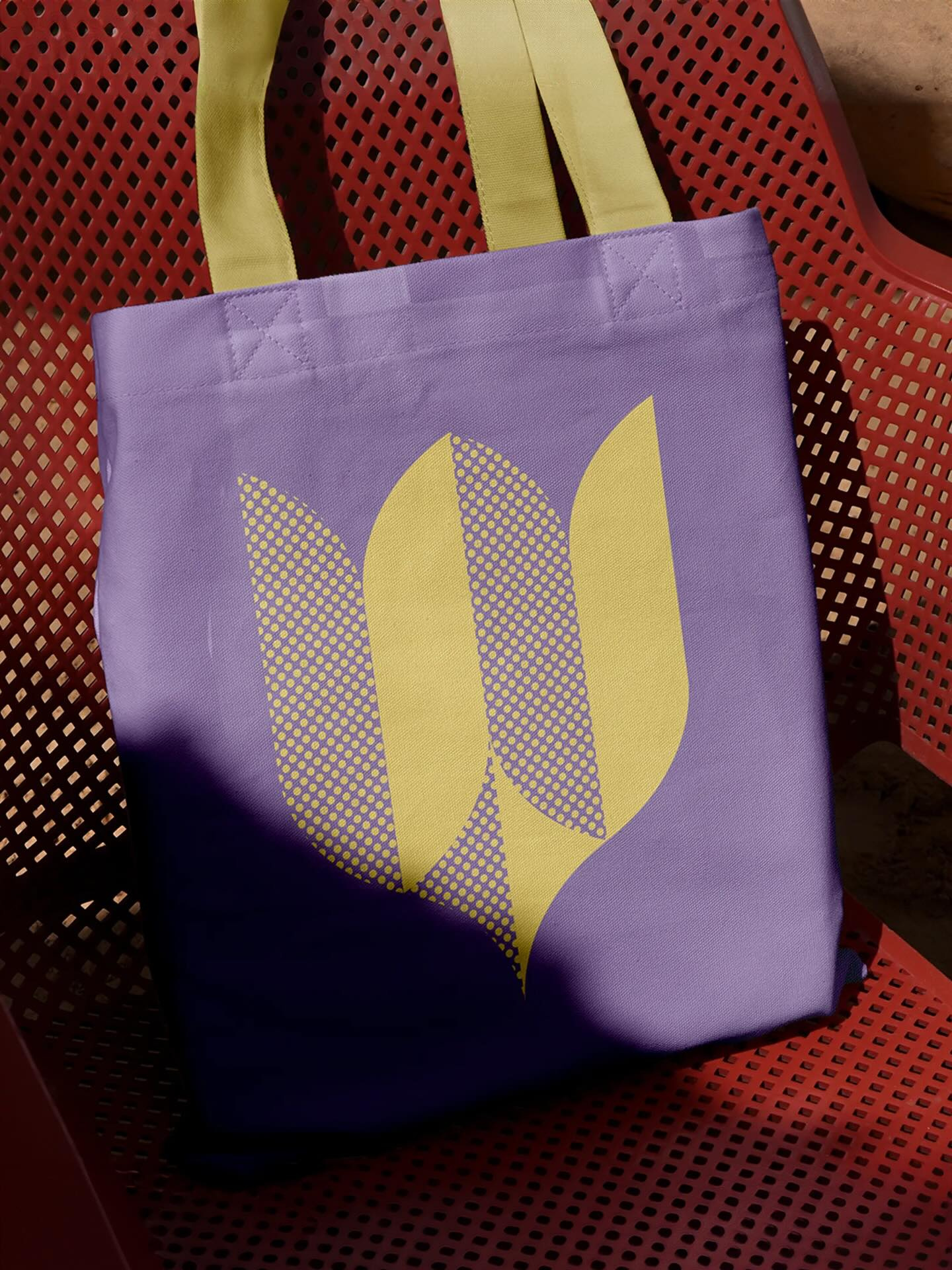Keukenhof Identity bag brand branding design download identity illustration logo mockup mockups psd shopping bag template tote bag typography