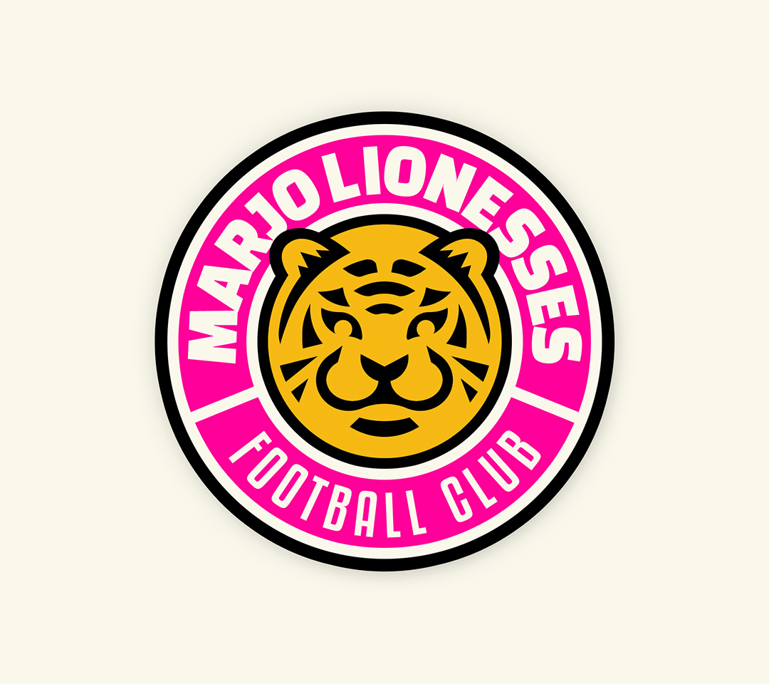 Lionesses Football CLub branding crest design football football club graphic design lionesses logo logo design soccer stationery