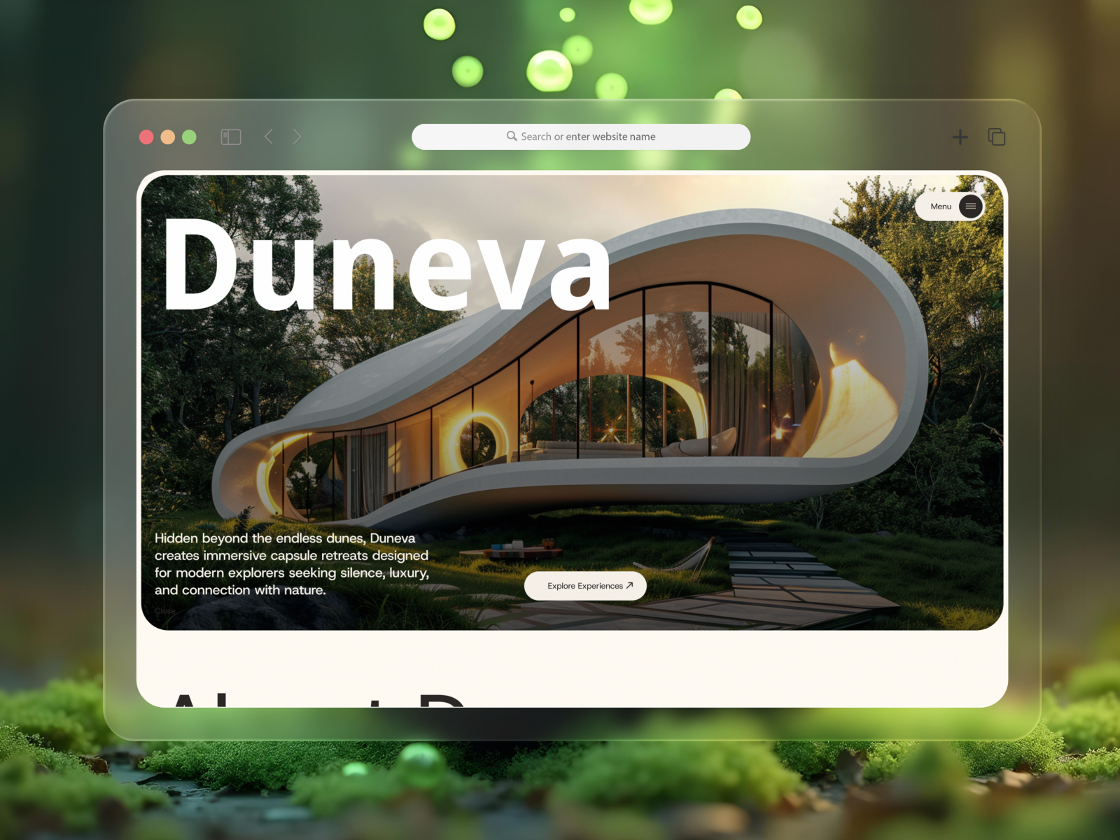 Example of Website Design   Website UI/UX Redesign