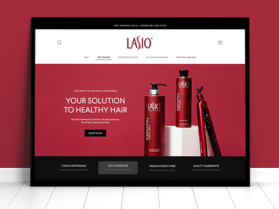 Landing Page Design for Cosmetic Products branding cosmetic design graphic design landingpage landingpagedesign layout mockup modern productdesign responsive template ui ux webdesign website