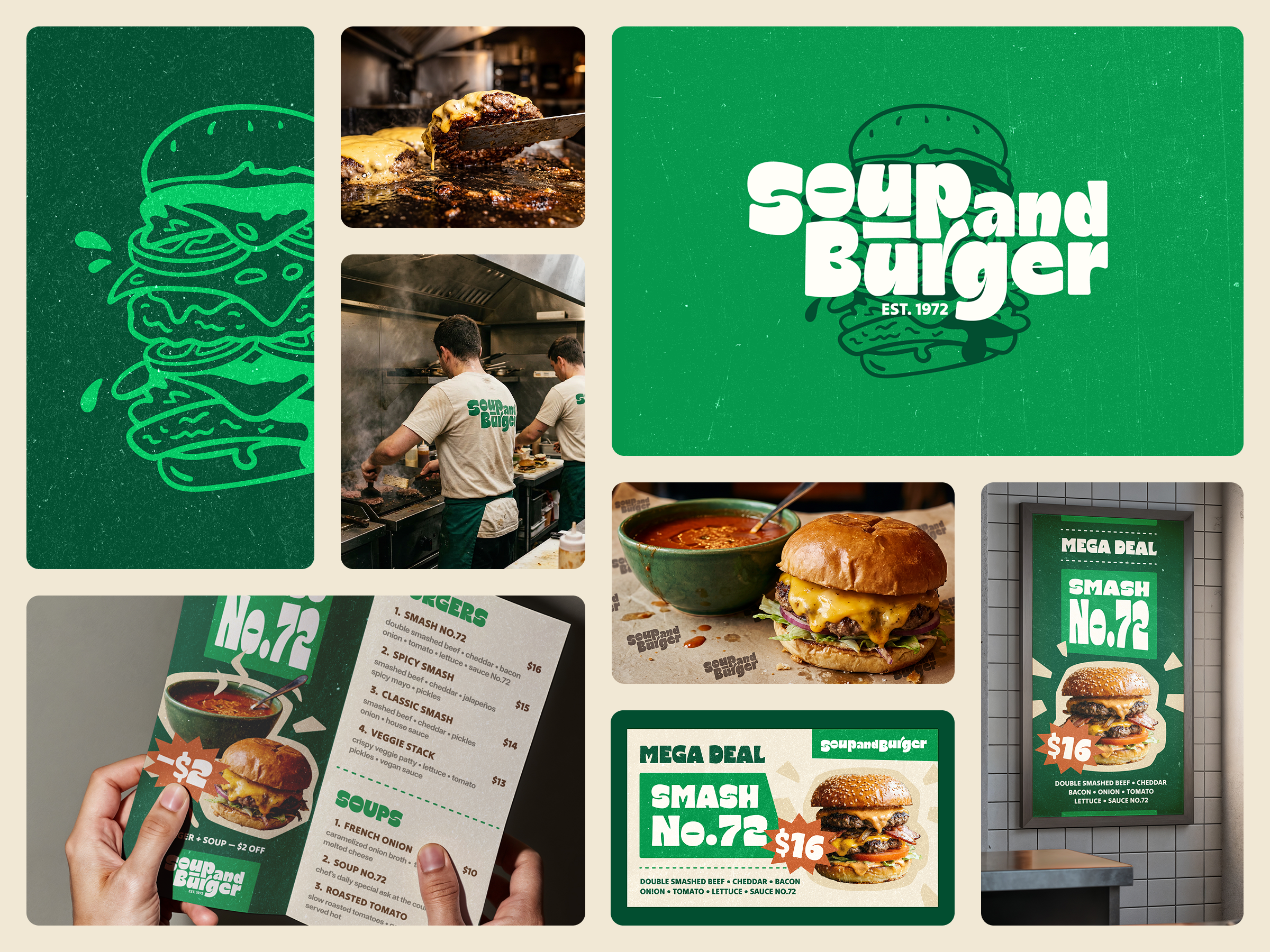 Soup and Burger