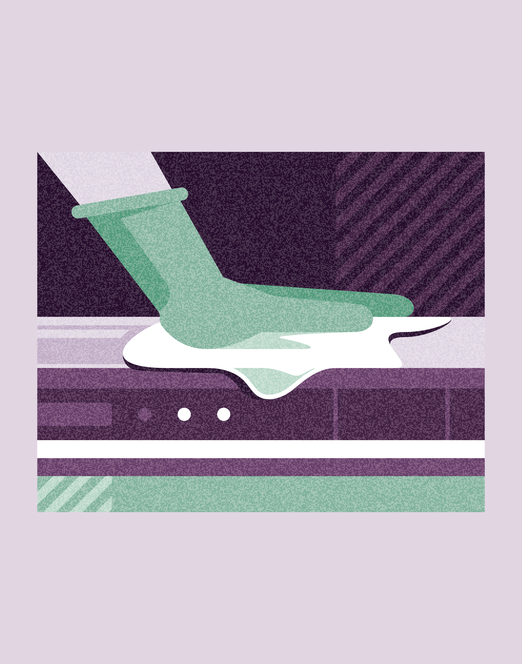 5 essential maintenance jobs (Which?) clean cloth door glove illustration tissue wet