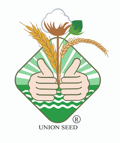 Logo Design For a Seed coompany illustration logo