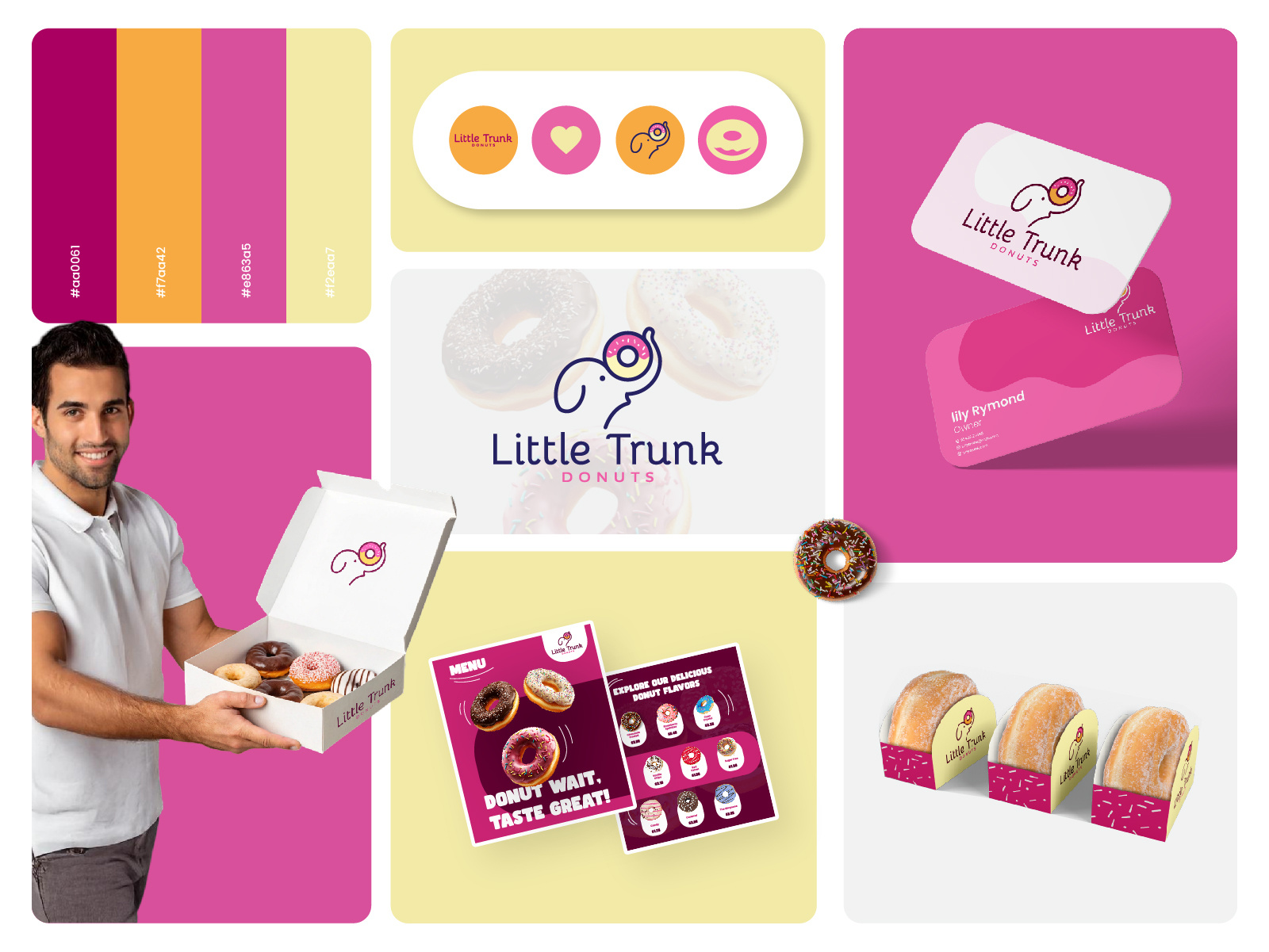 Example of Logo & Brand Visual Identity Concept