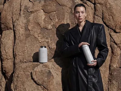 FORM | Thermos Brand | Packaging AI Photo ai bauhaus branding colab design graphic design identity identity system logo logo design