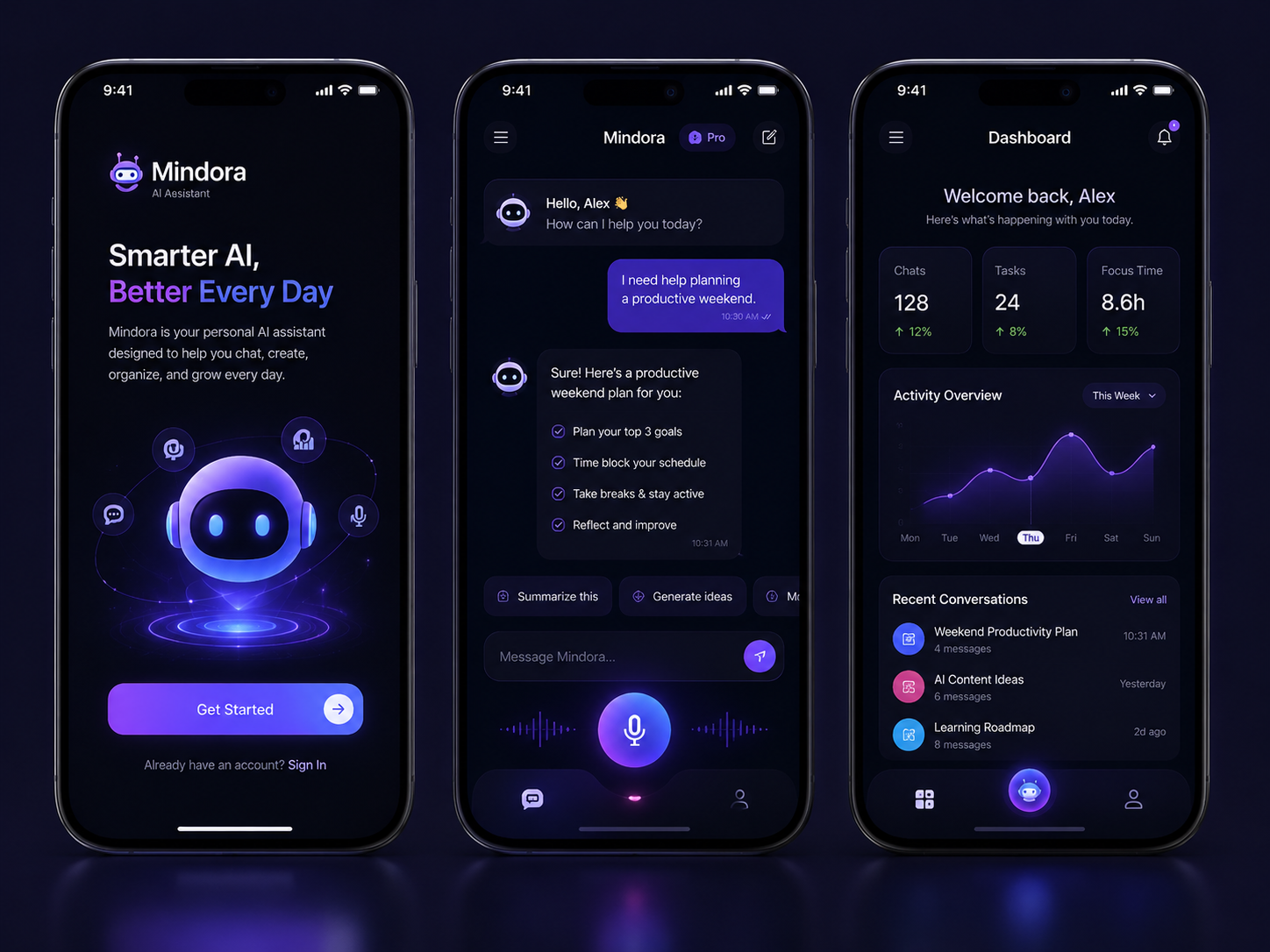 Example of Modern Mobile App UI – $50 Per Screen