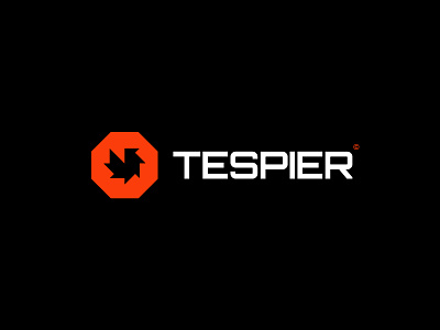 Tespier Logo Design app art brand idetntiy business clean concept creative design flat game graphic design illustartor logo logo design logotype minimal simple typography ui vector