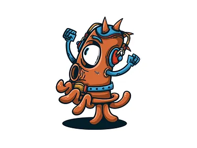 bot 284 bot brandingillustration cartoonstyle character charactercollection characterdesign characterseries collectibleart colorfuldesign digitalillustration illustration mascotdesign originalcharacters popart robot series stickerpack toyinspired vectorart worldbuilding