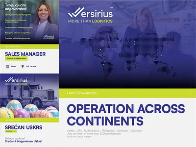 Wersirius SocialMedia branding design editorial graphic design icon icon set illustration instagram interface iu ux logistics logo marketing media post social support team transport vector