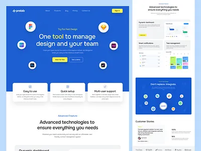 Collaboration Platform Website ai interface product service tool ui ux web
