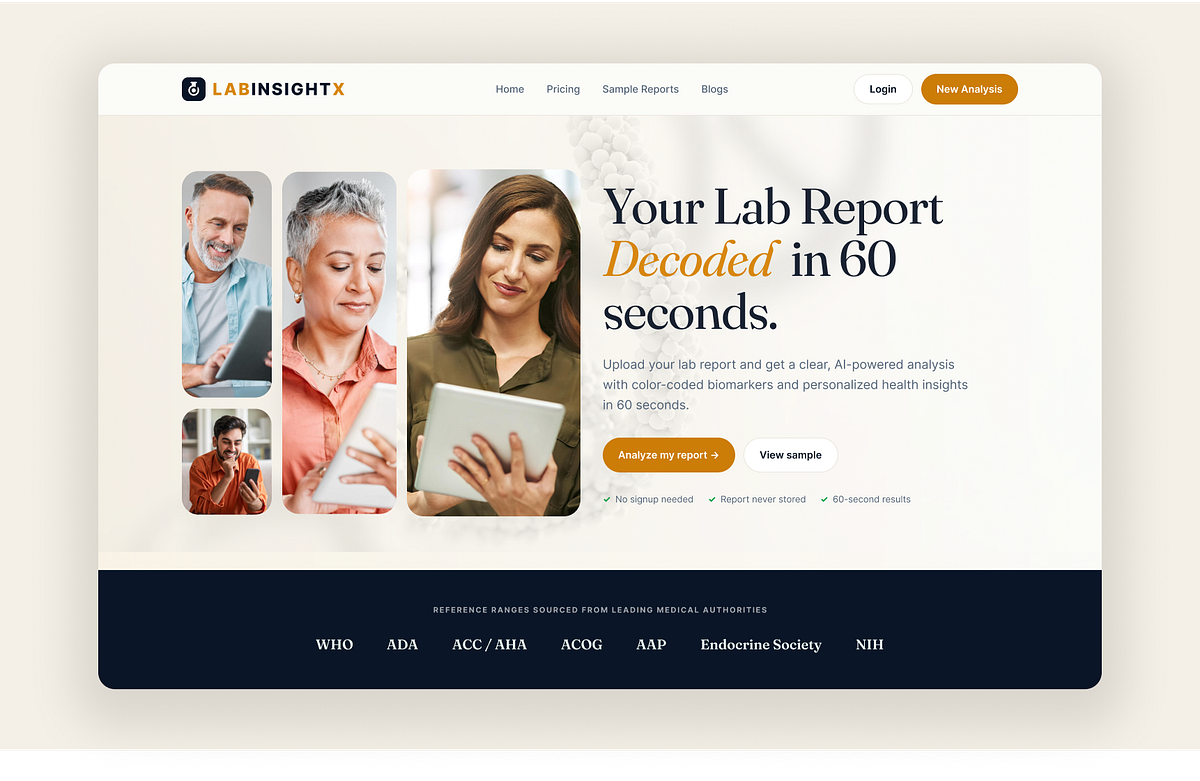 Labinsightx - Healthcare AI Lab Test Analyzer Image 2