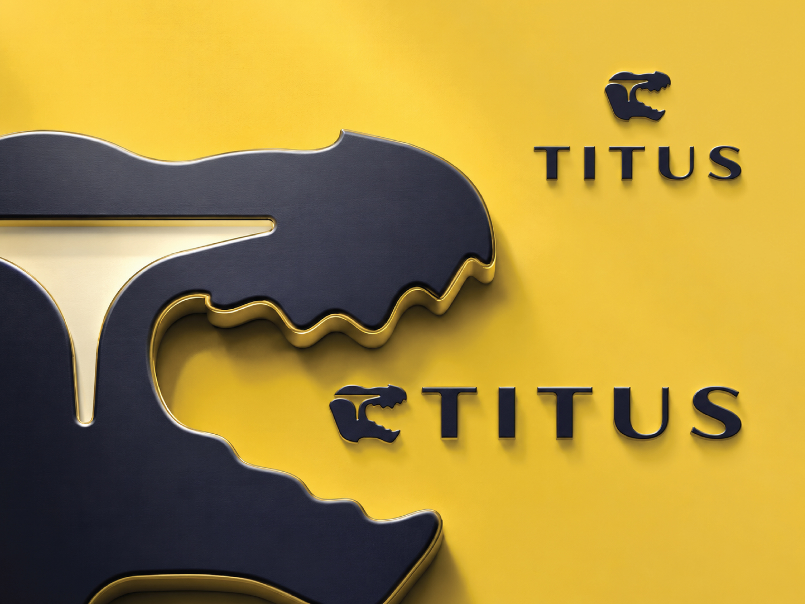 Logo and Wordmark Design - Titus animal branding brandmark clean dinosaur graphic design identity letter t lettering logo logo design logo designer logos minimalist monogram professional sports technology wordmark
