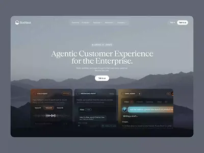 AI Agent Management Platform admin dashboard template ai ai agents ai assistant ai assistant ui ai dashboard ai landing page ai meeting assistant ai technology ai website ai website design automation landing page management platform meeting saas saas dashboard saas landing page virtual assistant