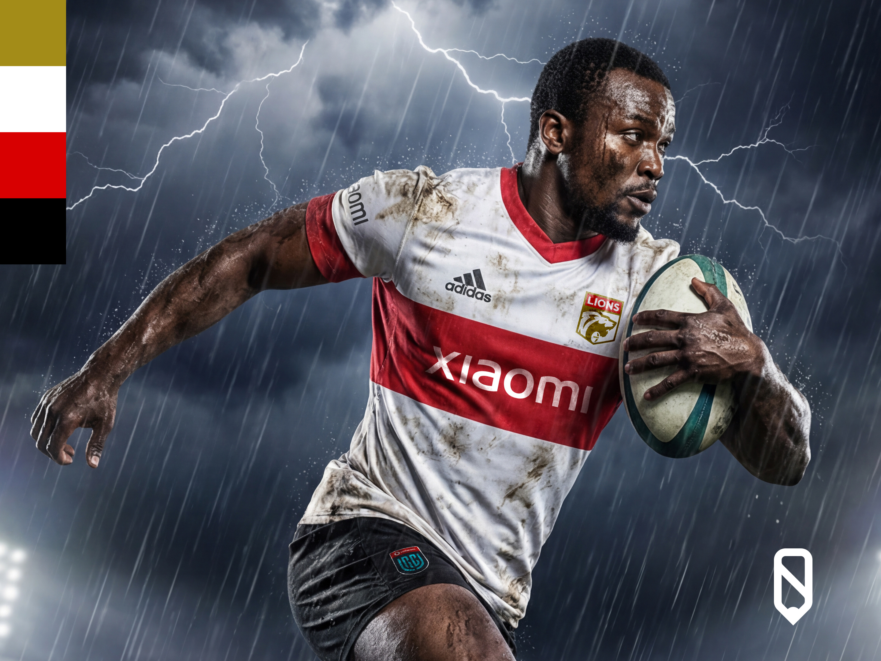 Lions Rugby Concept Rebrand branding design graphic design logo