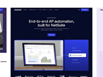 Charted - Product Pages animation branding clean design graphic design homepage illustration logo motion graphics product pages ui ux web web design web dev website