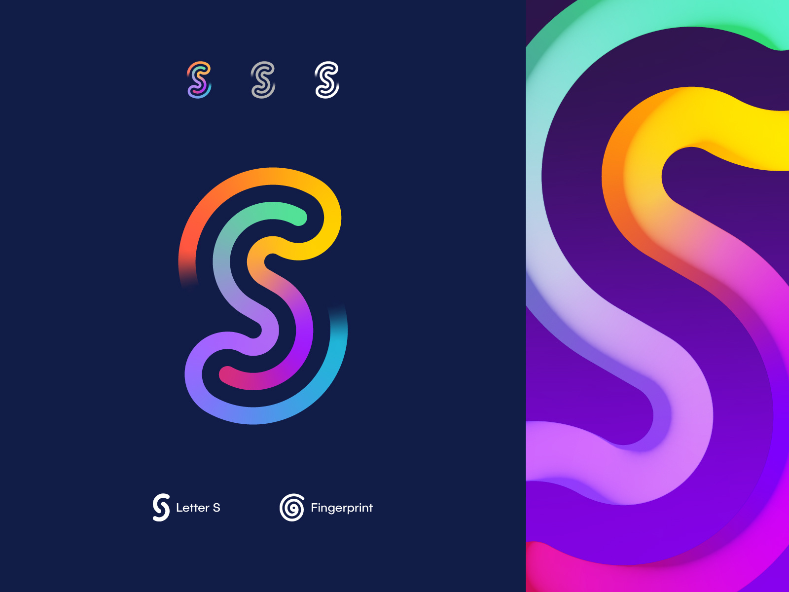 s-and-fingerprint-by-matin-diamond-on-dribbble