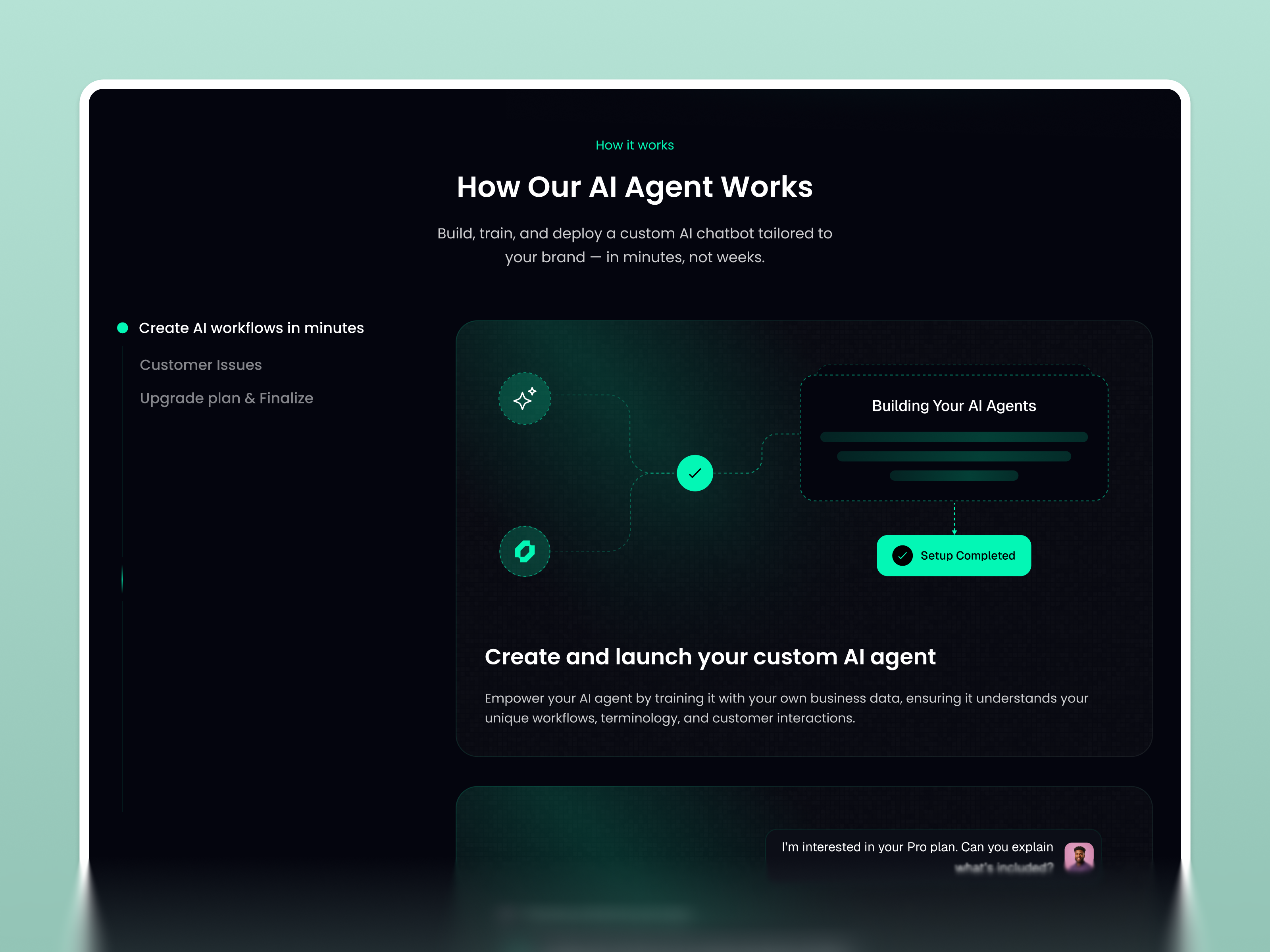 Dark SaaS Landing Page Design in Framer by Kazi Mohammed Erfan for ...