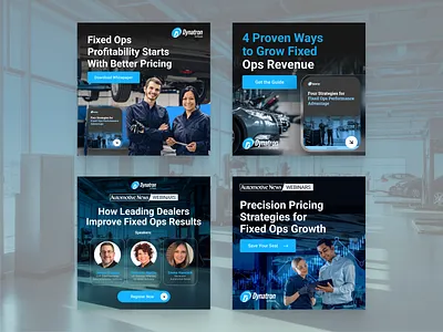 Dynatron | Ebook & Webinar Ads conversion rate optimization creative strategy cro cro design cro strategy design figma graphic design
