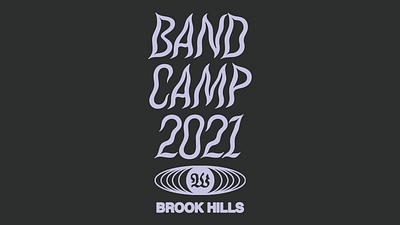 Band Camp 2021 | Brook Hills Worship x Students art branding design graphic design