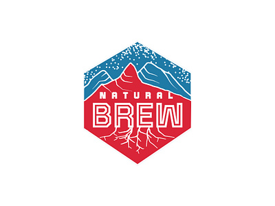 #28 Natural Brew artisanal simplicity beer brand brand design brand identity branding brewery daily 100 daily 100 challenge design graphic design logo logo design logo identity natural brew rebrand rebranding