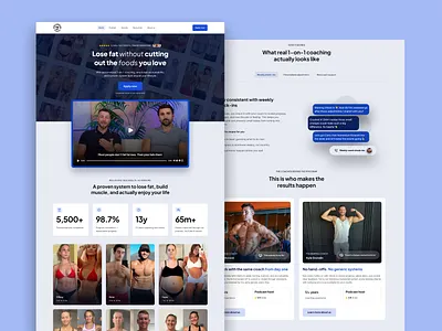 Colossus Fitness — Conversion Focused Website Redesign conversion design cro fitness landing page saas ui ui design ux ux design web design webflow
