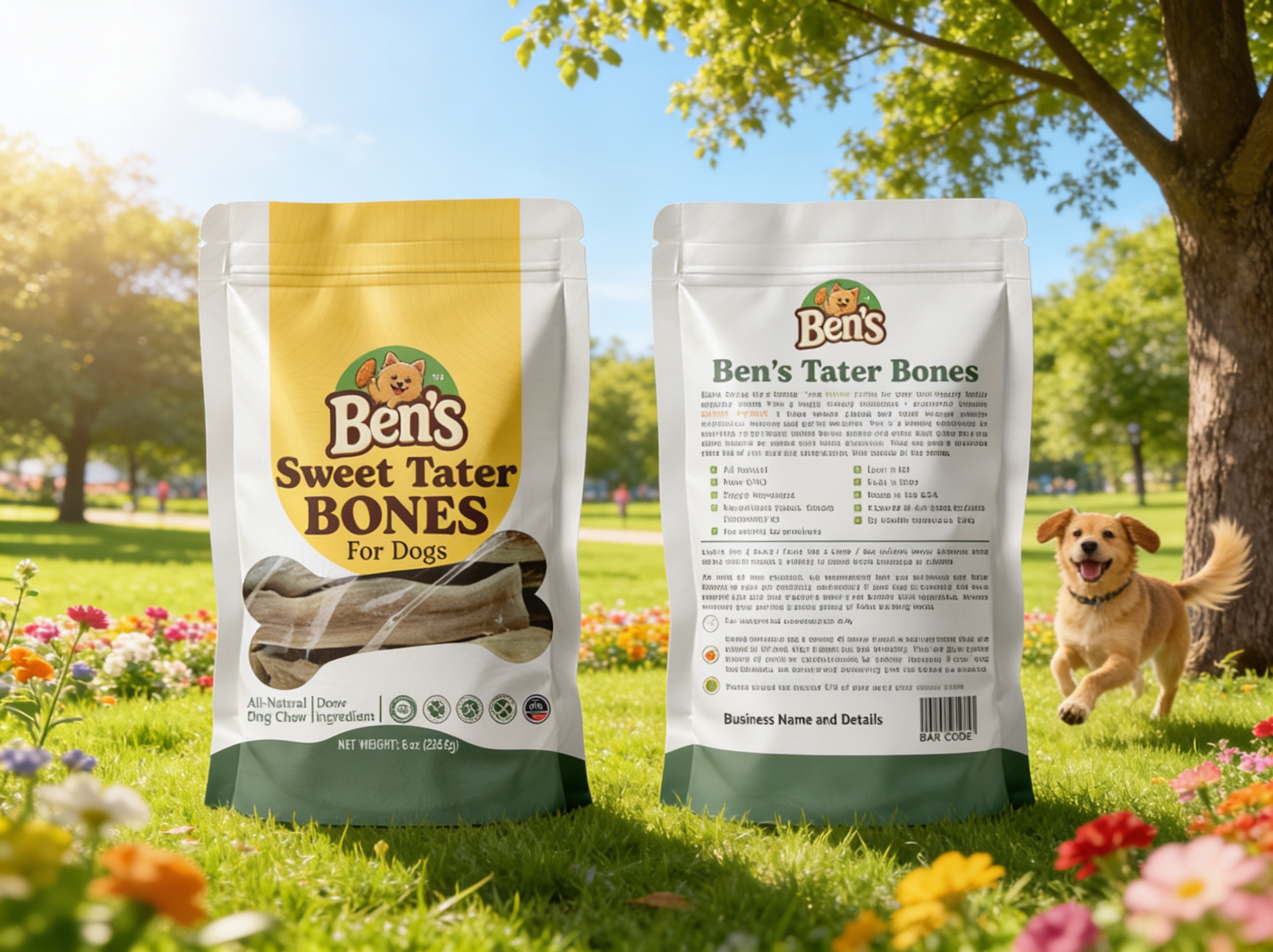 Example of Premium Pouch Packaging Design