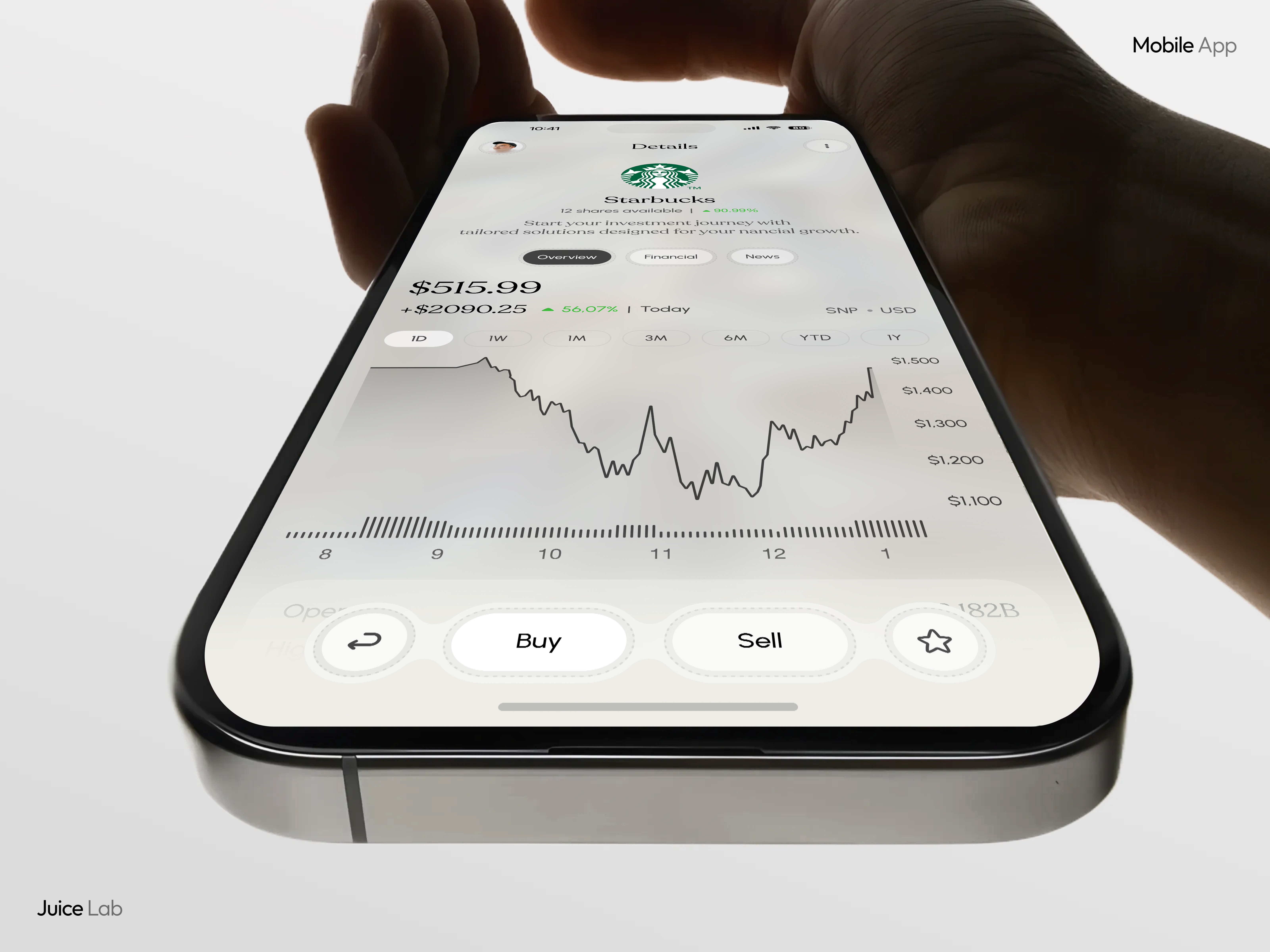 Example of Fintech & Banking App UI/UX Design