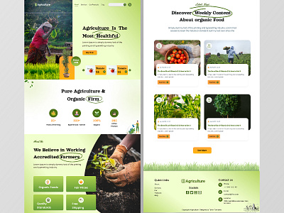 Agriculture website agriculture agriculture department agriculture news agro agrotech argio attractiveui design farmers farming farms for sale irrigation landing landing page organic farming site uiux web design website websitedesign