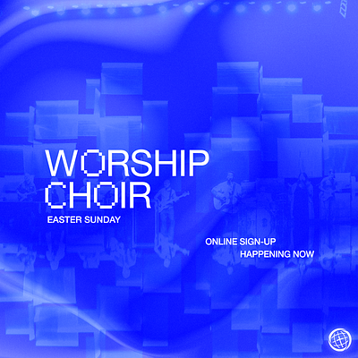 Worship Choir | Brook Hills Worship art design graphic design social media