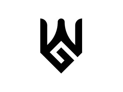 GW WG Modern logo design branding design business logo creative logo design flat design gw gw letter gw logo gw logo design illustration letter gw logo logo design modern logo monogram logo unique logo wg wg letter logo wg logo wg logo design