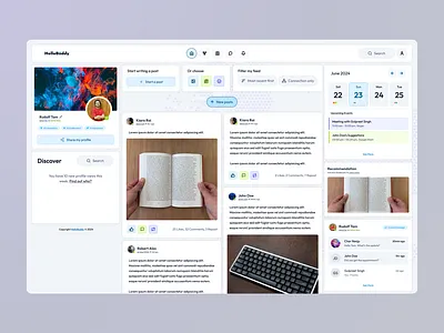 HelloBuddy – Student Networking & Consultancy Platform cleandesign community consultancy dashboard edtech mentorship socialmedia studentplatform uidesign webdesign