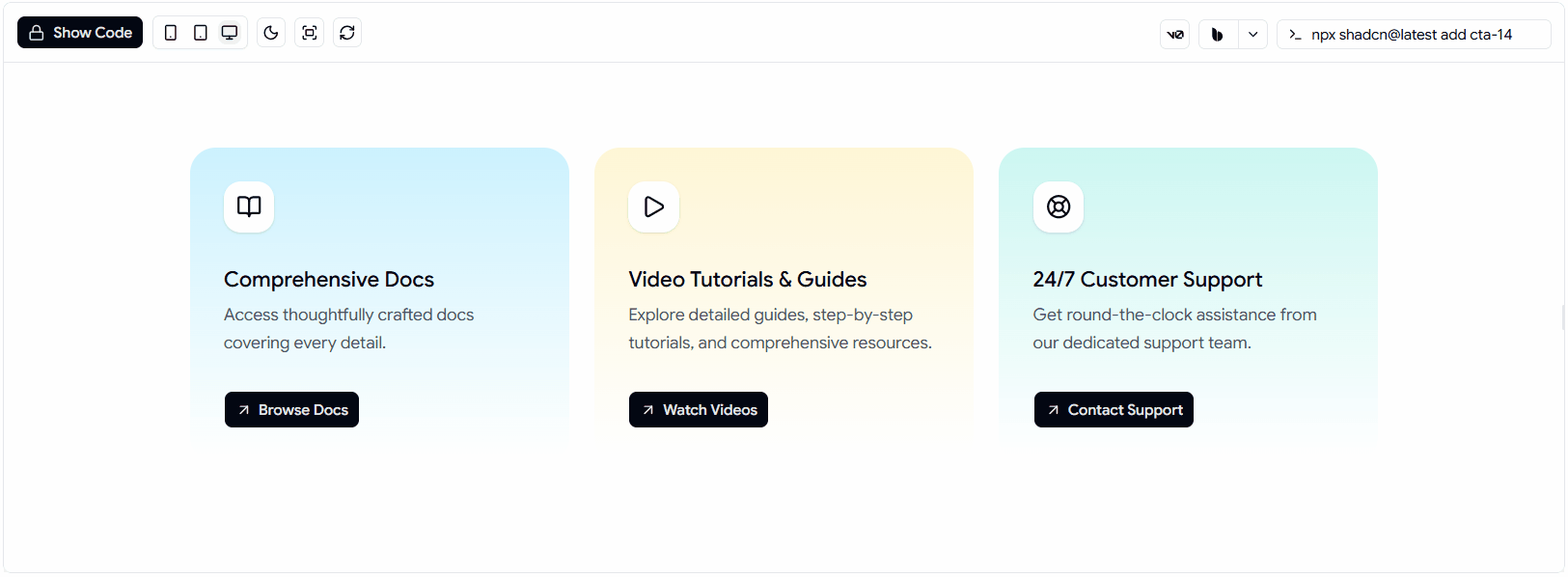 14+ Shadcn CTA Blocks & Sections to Boost Your Conversions Image 25