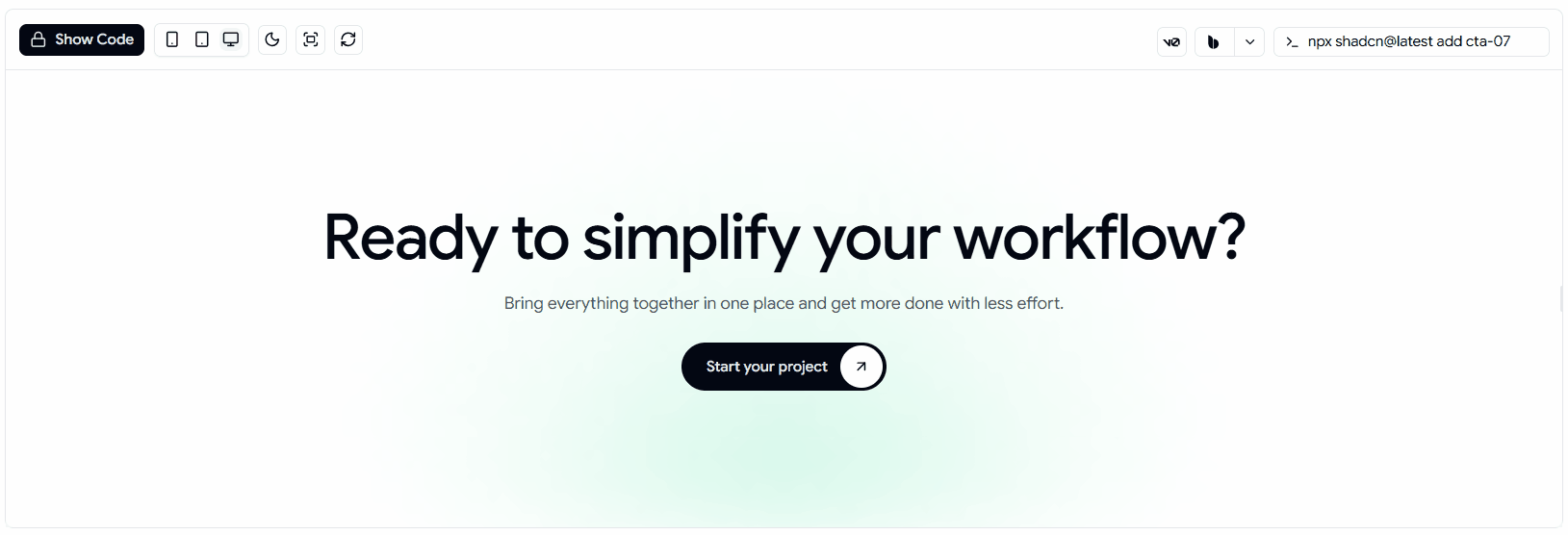 14+ Shadcn CTA Blocks & Sections to Boost Your Conversions Image 9