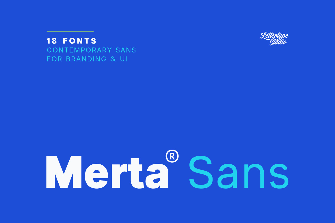 Merta Sans — Contemporary Sans Serif for Branding & UI System app branding business clean corporate geometric logo minimalist modern professional sansserif startup tech ui website
