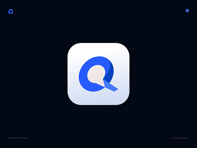 Q Logo App Icon by Freelancer Iqbal app icon app logo brand identity branding design icon logo logo design logo designer mark minimal modern logo q letter logo q logo software logo symbol tech logo typography vector
