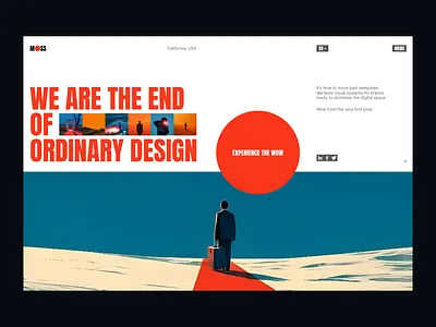 Website design for design studio agency agency site agency web design branding company corporate website creative design full cycle agency hero section homepage interface landing page marketing modern ui ux web design webdesign website