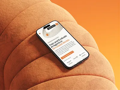 Collinear website & branding 3d ai branding hero mobile mobius website