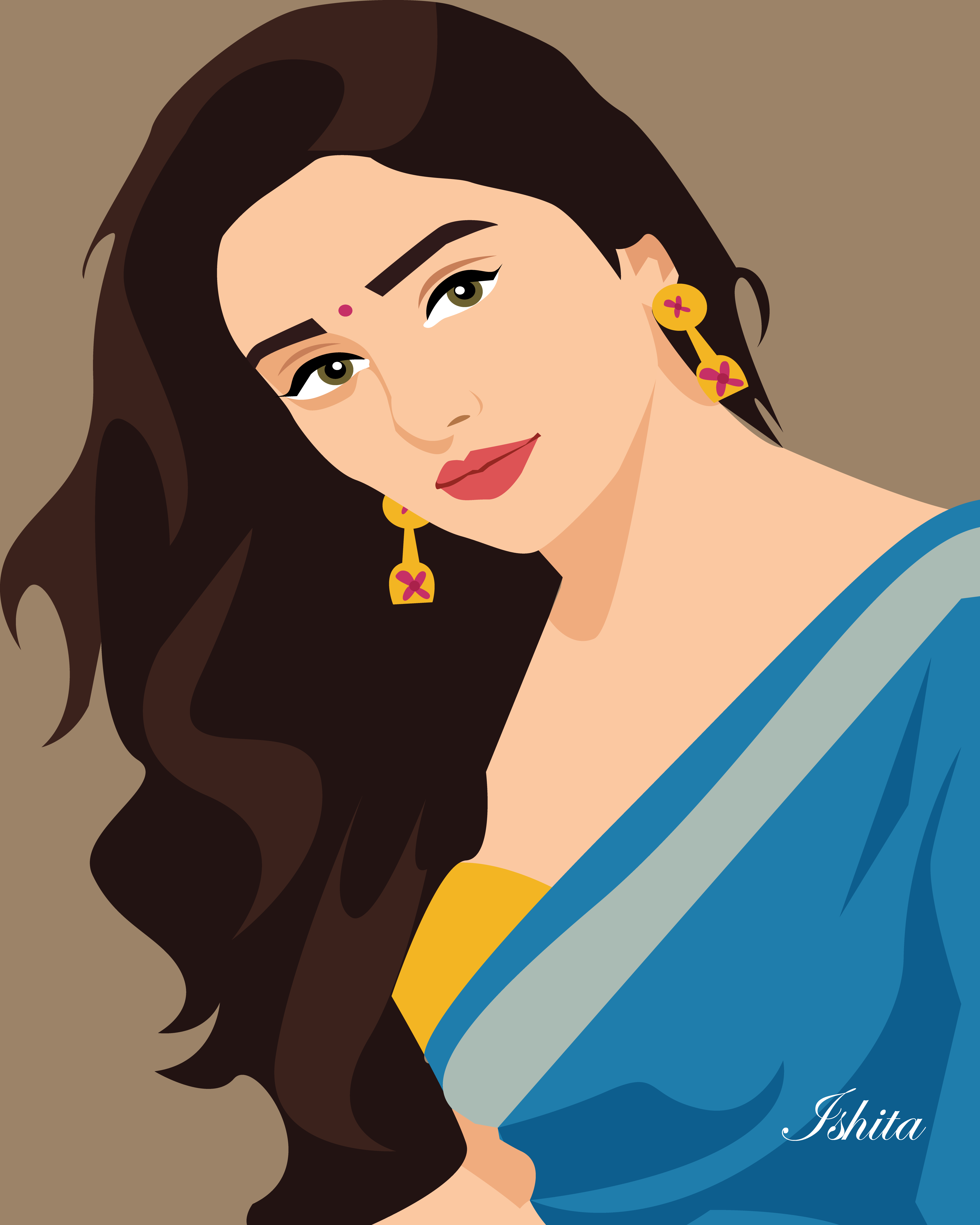 Stylized look design graphic design illustration minimalist vector