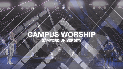 Campus Worship Online | Samford University art branding design graphic design social university youtube