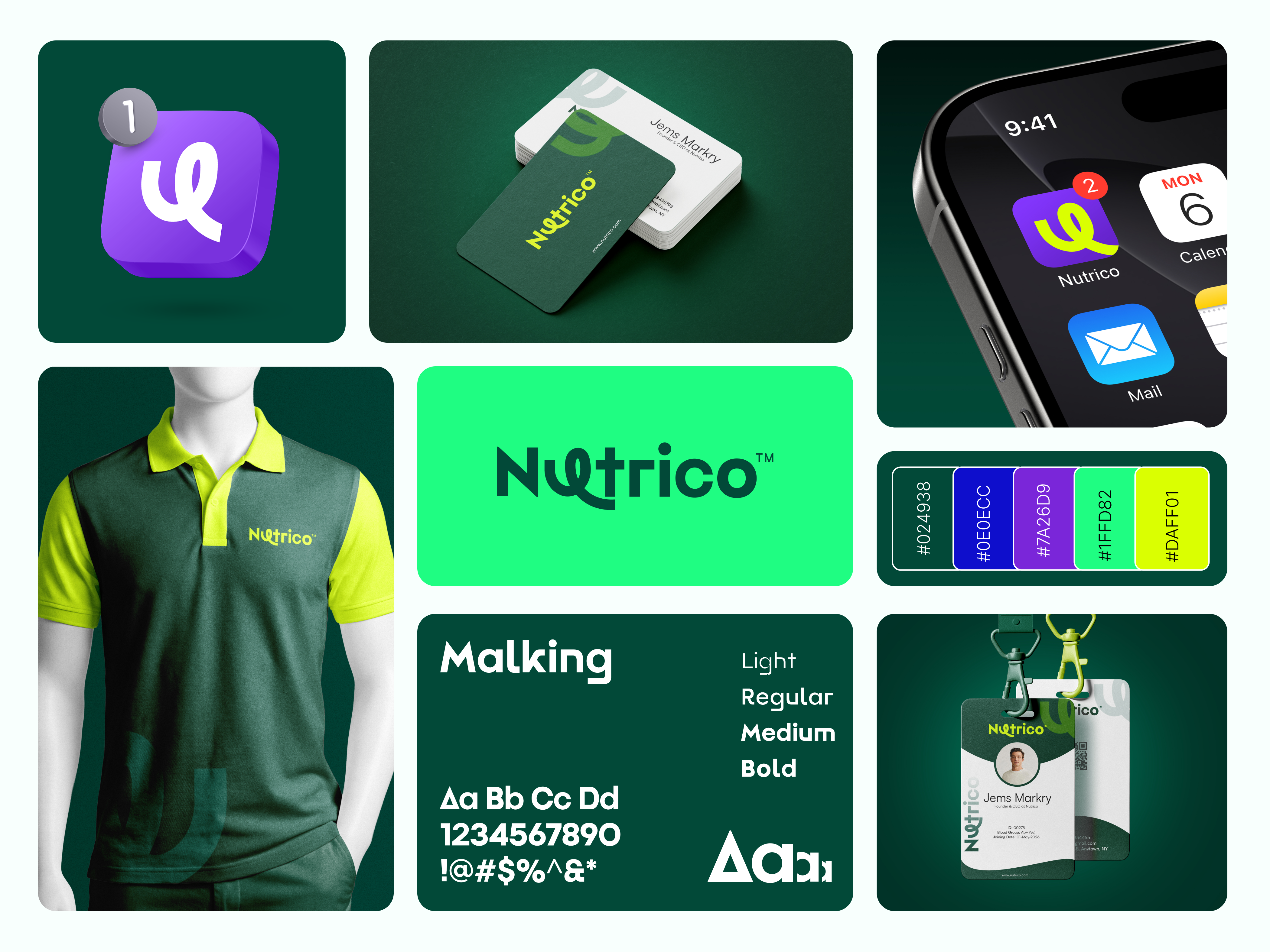 Example of Logo, Branding Design, Guidelines
