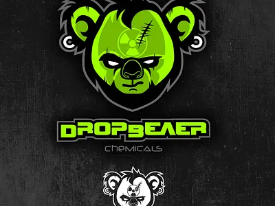 Logo design - chemical company chemicals chipdavid dogwings drawing icon koala bear logo mascot vector wordmark