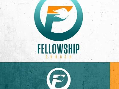 church logo design chipdavid church dogwings faith based icon logo vector
